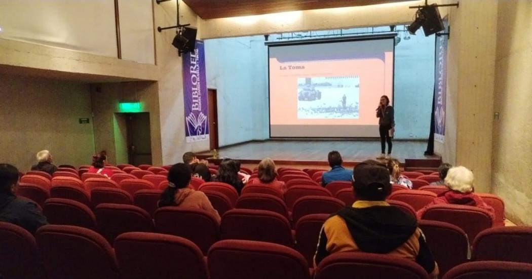 Planes Bogotá tardes de cine en la Biblioteca Manuel Zapata Olivella 