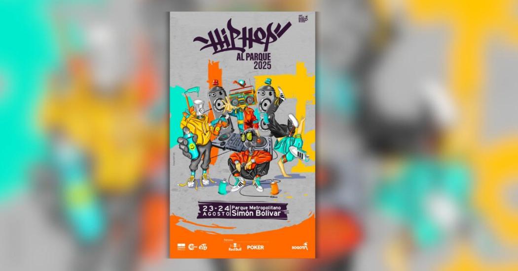 Programación Hip Hop al Parque en Bogotá 23 y 24 de Agosto 2025