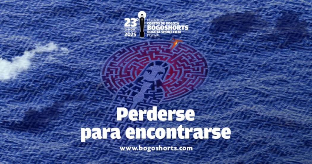 Imagen afiche con imagen y letras de BOGOSHORTS