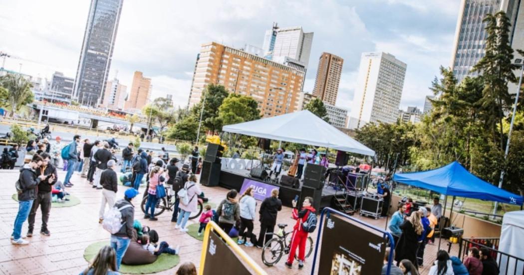 Imagen de escenario de la FUGA en espacio público