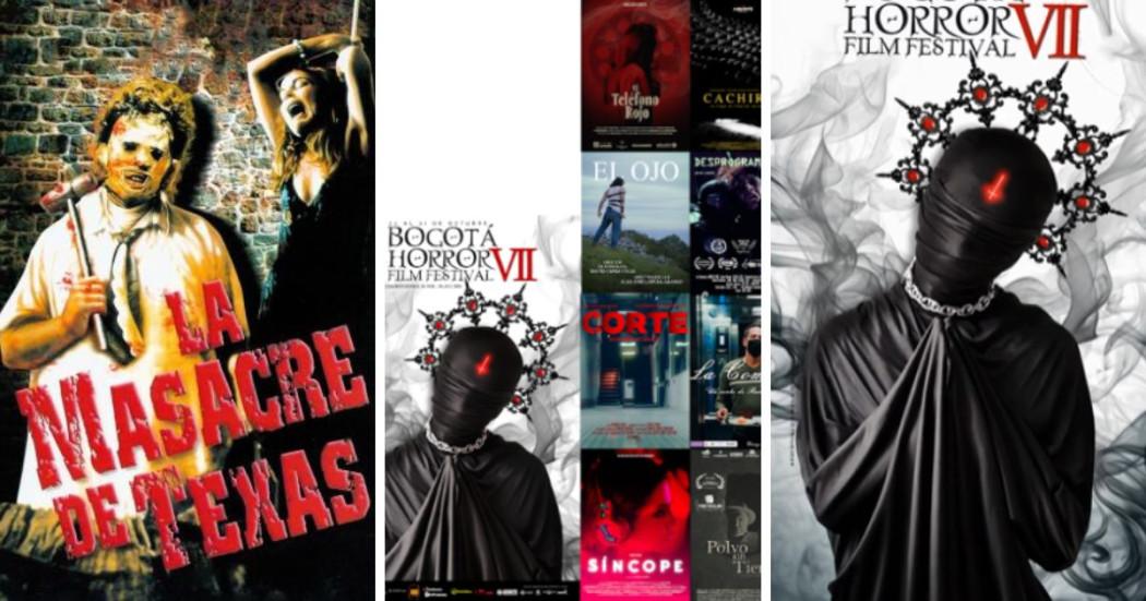 Imagen de afiches películas de Bogotá Horror film festival