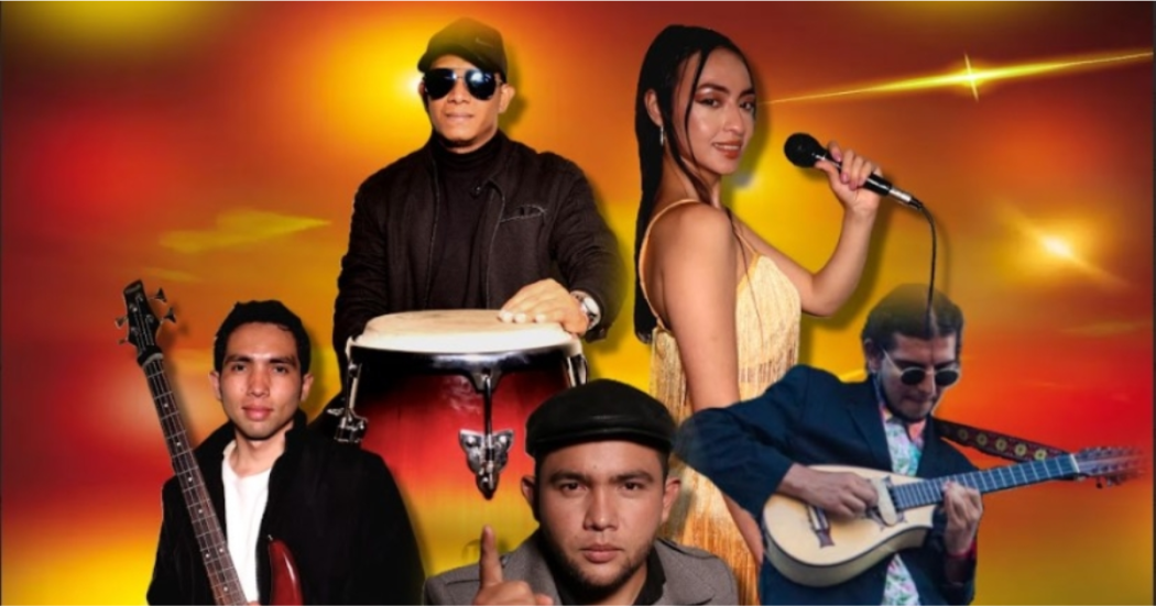 Imagen de los diferentes artistas que se presentarán en este evento de música carranguera que se realizará el 1 de noviembre en Ciudad Bolívar.