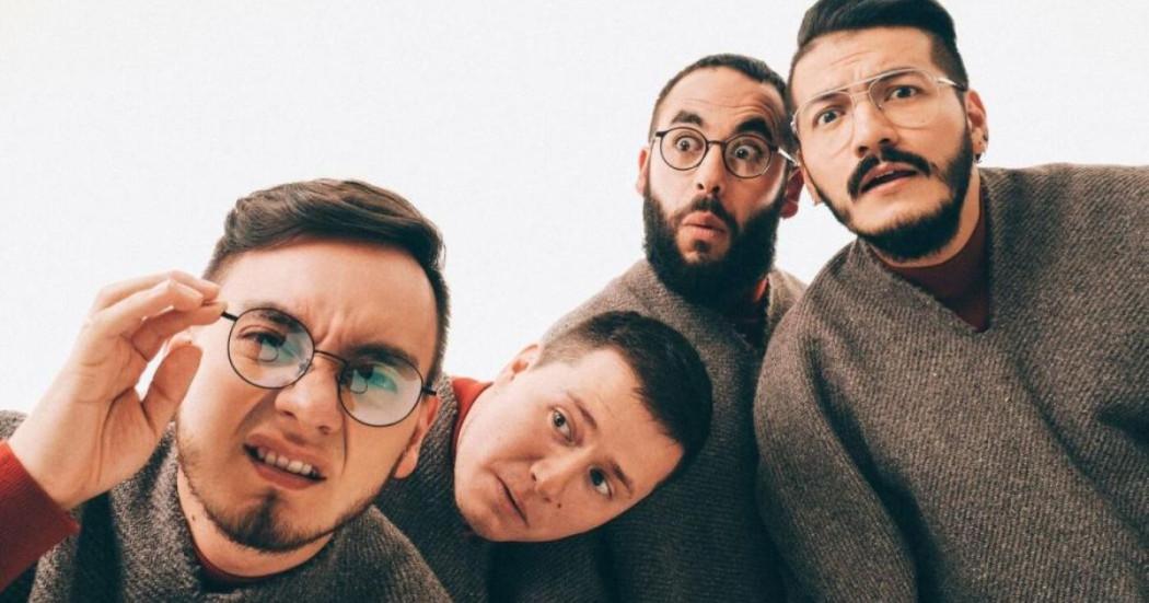 Fotografía integrantes grupo de música Rolling Ruanas