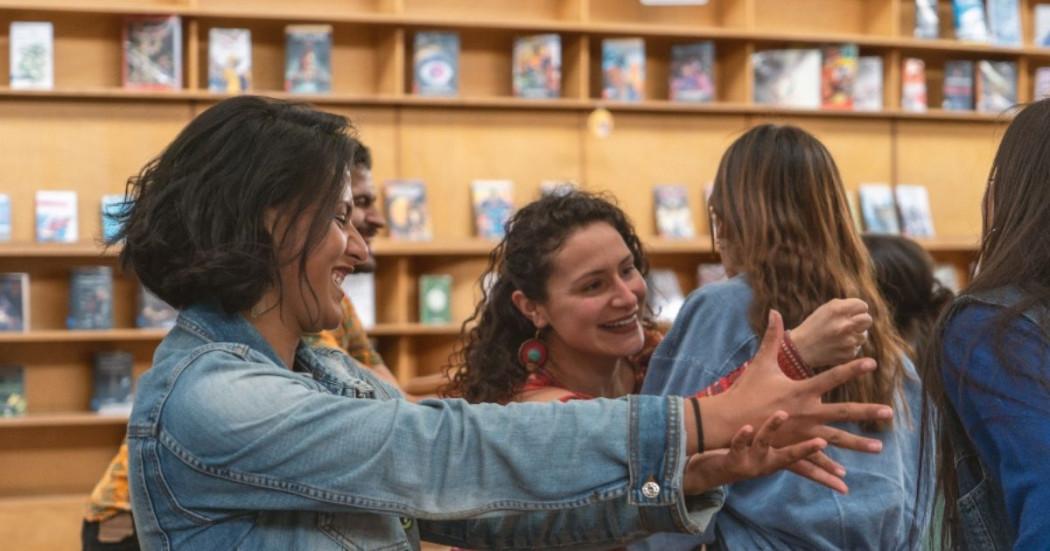 Imagen de Usuarias de la Biblioteca Púbica Virgilio Barco