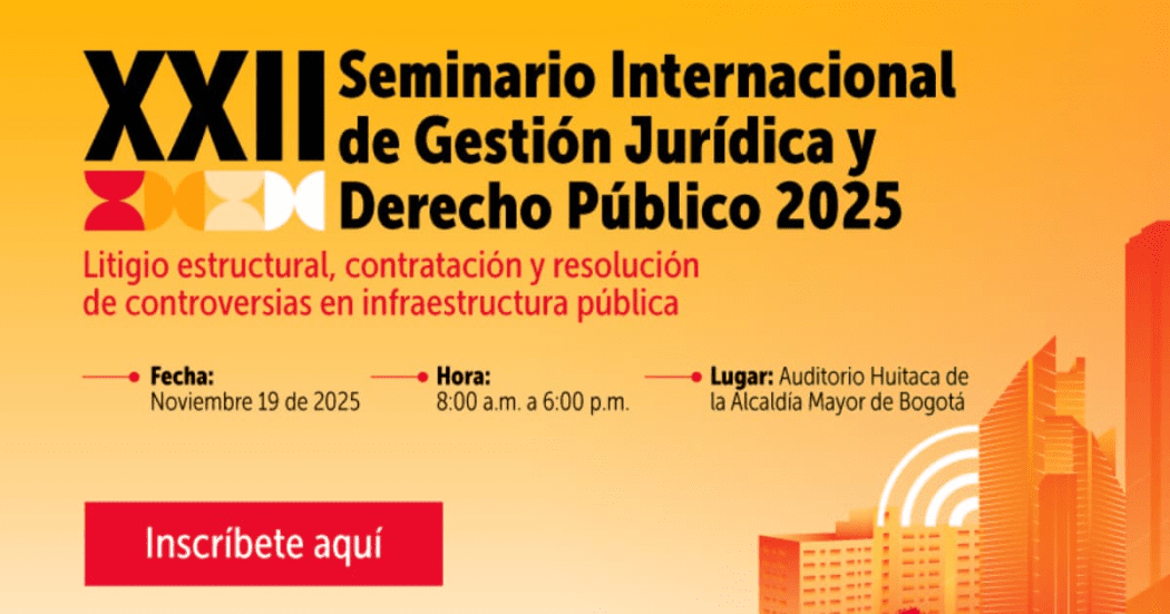 Pieza de diseño con información sobre el evento