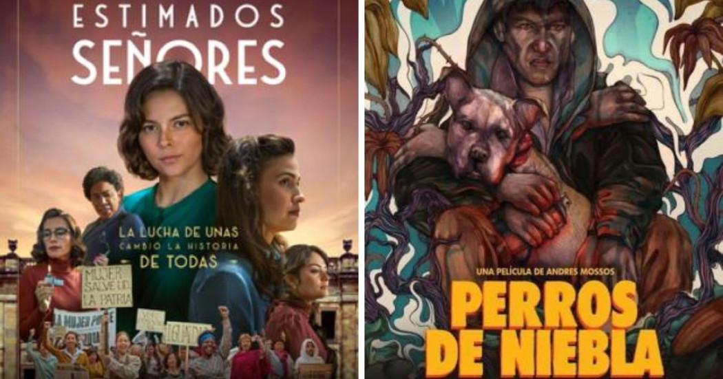 Imagen carteles películas colombianas 