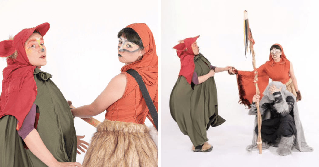 Imagen de los personajes de la obra Alimal