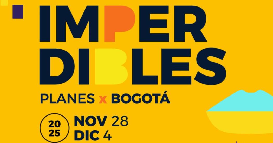 Imagen afiche en letra de los imperdibles 