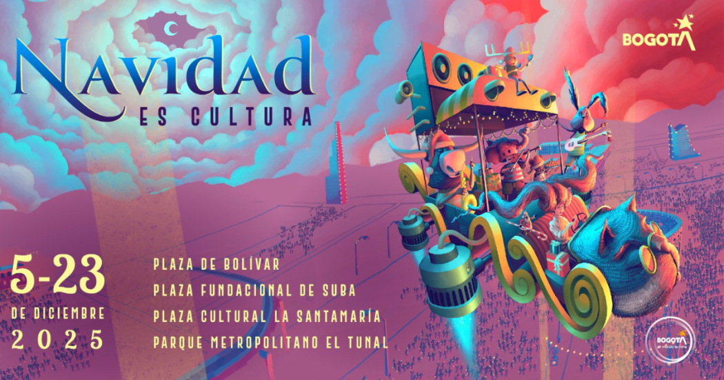 Imagen del cartel promocional del evento de Navidad es Cultura en la localidad de Suba.
