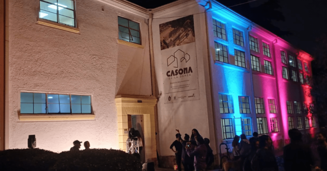 Imagen con la fachada de La Casona de la Danza, lugar donde se realizará el evento.