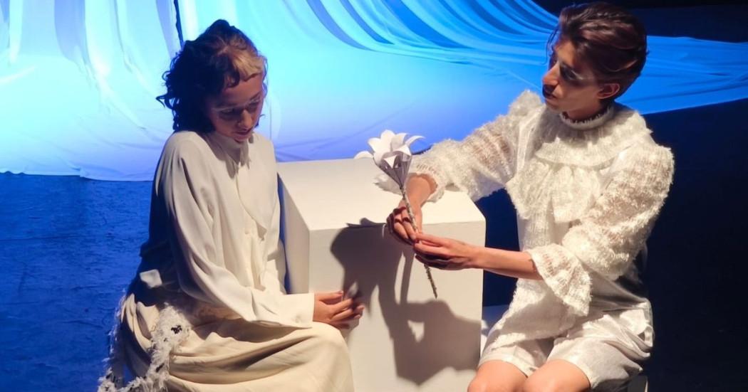 Imagen de actores en escena 'El Cuento de la Señora Charrán'