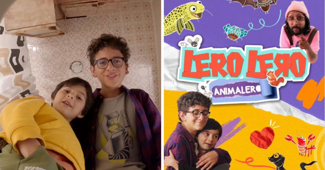 Imagen del cartel promocional de la serie y de los dos protagonistas.