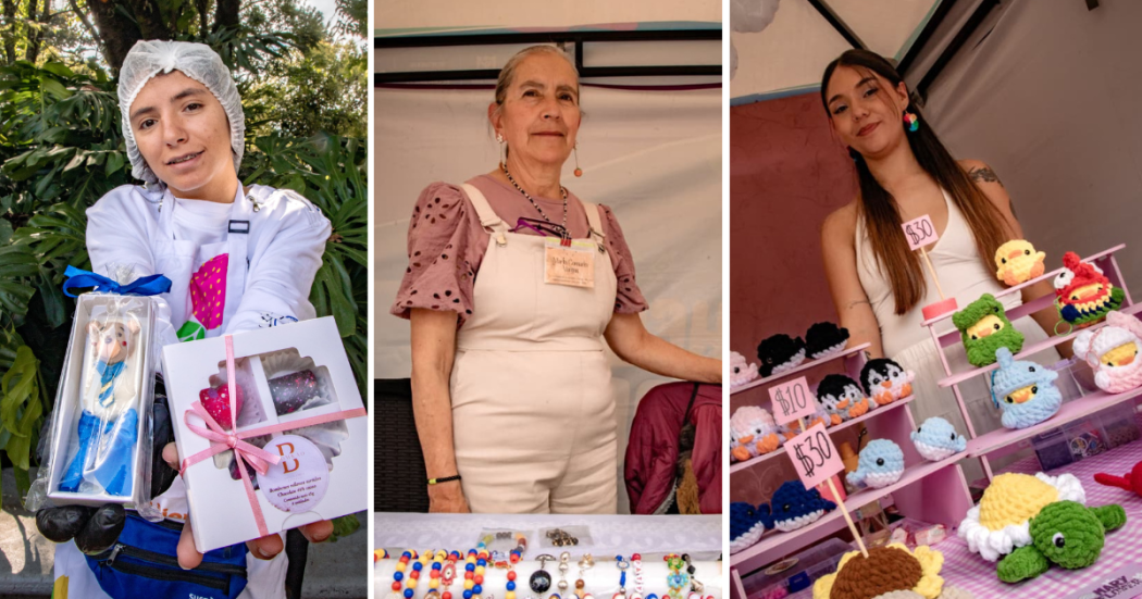 Foto de mujeres emprendedoras en Bogotá.