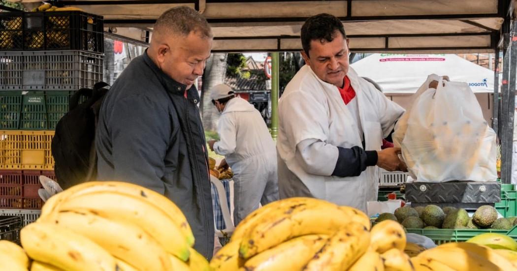 Planes en Bogotá compra en Mercados Campesinos 7 y 8 de marzo de 2026