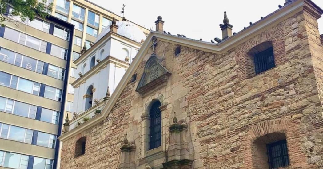 Foto de la iglesia San Agustín, ubicada en el centro de Bogotá.