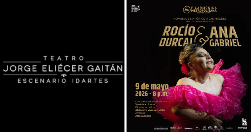 Imagen de la cantante mexicana Veronica Linares caracterizando a Rocío Durcal.