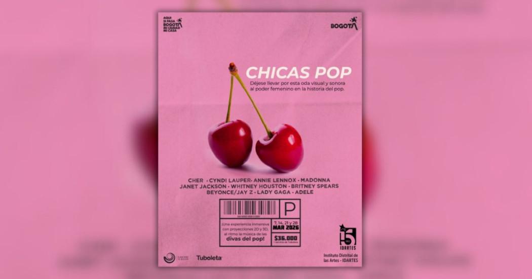 Imagen de afiche Show inmersivo CHICAS POP