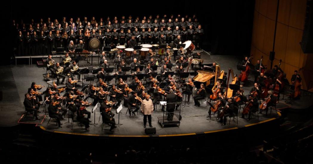 Imagen de Orquesta Sinfónica Nacional de Colombia y el Coro Nacional de Colombia en concierto