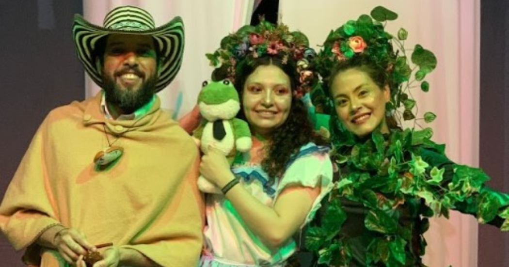 Imagen de los personajes de la obra Madre MOnte.