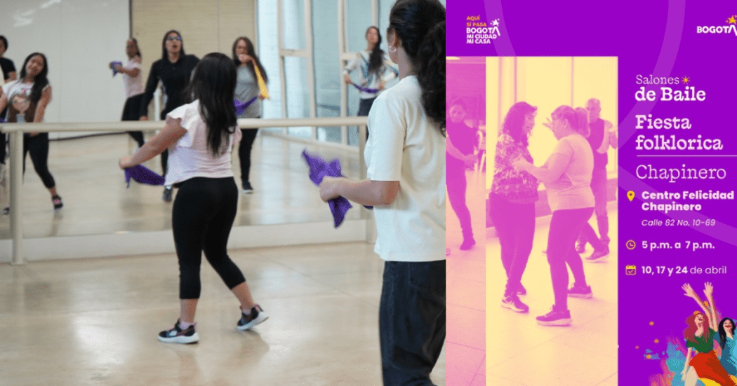 Imagen de varias personas disfrutando de un salón de baile en el CEFE Chapinero