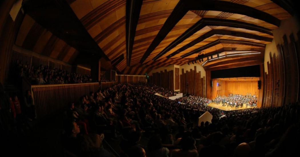 Imagen de Filarmónica de Bogotá en el Auditorio León de Greiff UNAL.
