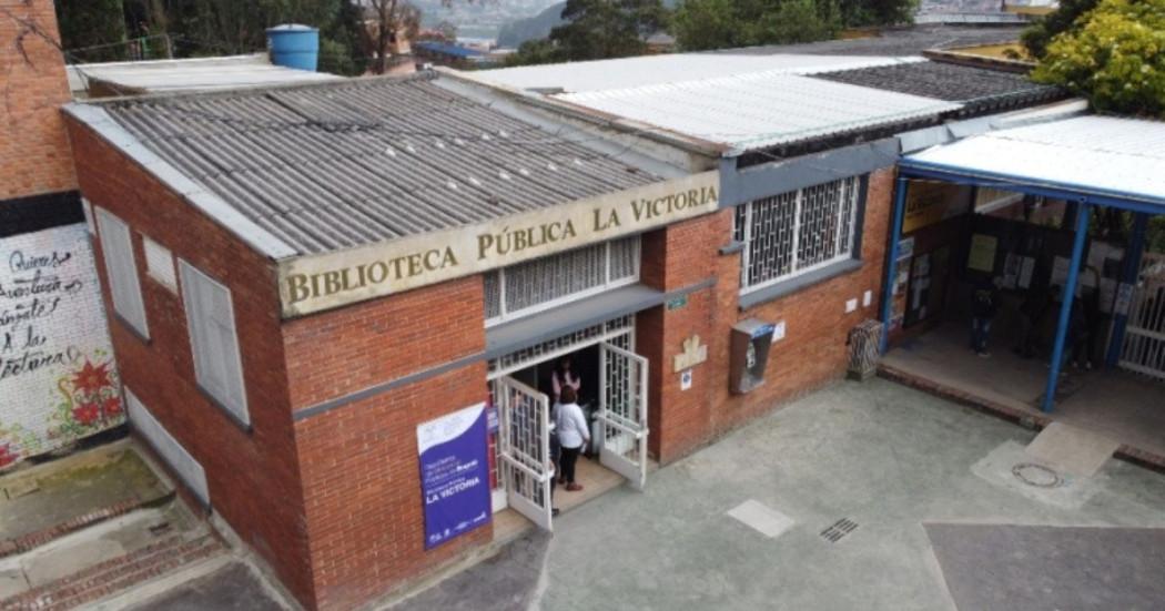 Imagen exterior de la Biblioteca Pública La Victoria