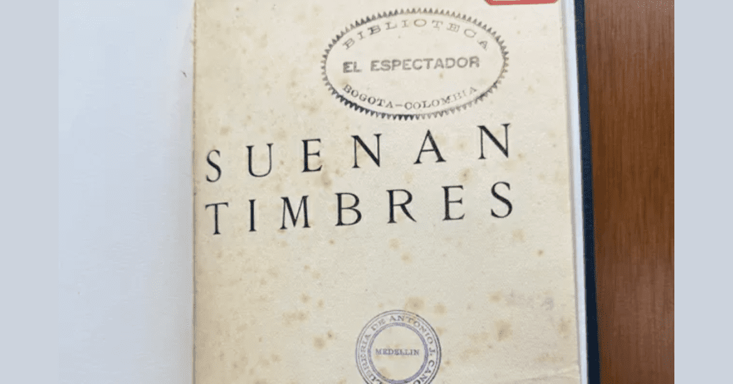 Imagen del libro Suenan Timbres del poeta y ensayista Luis Vidales.
