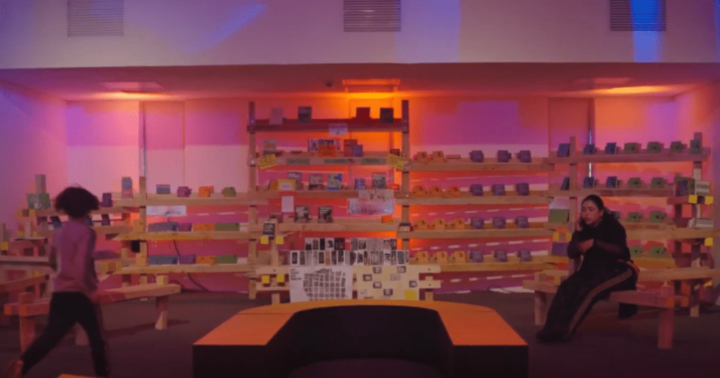 Imagen de un espacio de Idartes en la FILBo 2026. 