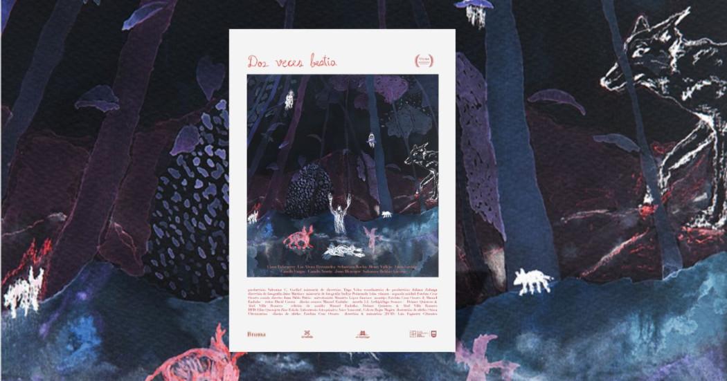 Imagen de afiche película 'Dos veces bestia'