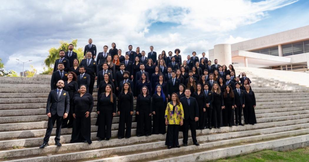 Imagen de Coro Nacional de Colombia en el l Teatro Mayor Julio Mario Santo Domingo