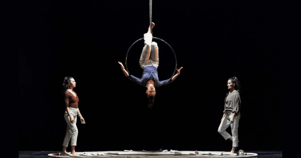 Imagen de una obra de circo.