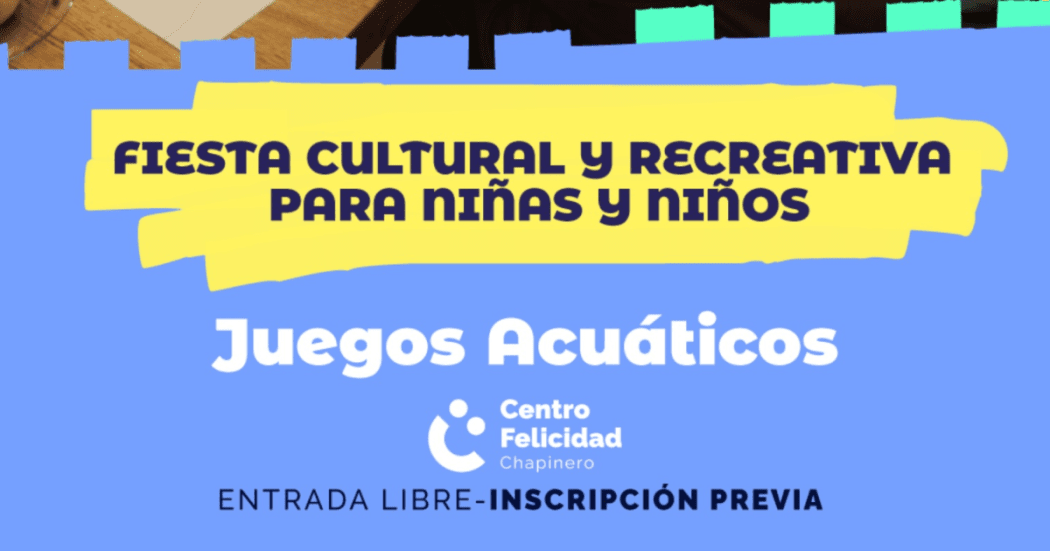 Imagen del cartel promocional del evento de celebración del Mes de la Niñez.en el CEFE Chapinero.