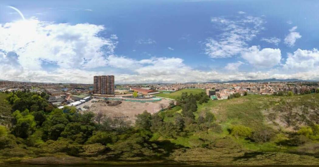 Foto que muestra el Humedal de Techo 