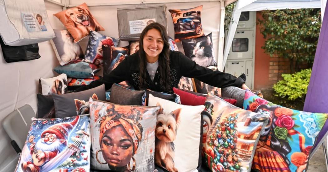 Mujer emprendedora de Bogotá