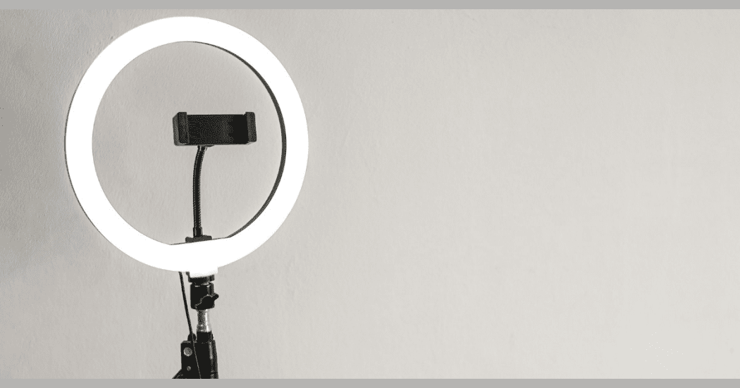 Imagen de un espacio para grabación de reels para redes sociales