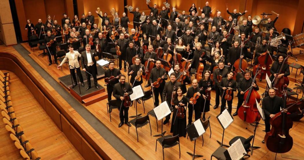 Imagen de Filarmónica de Bogotá en el Teatro Mayor Julio Mario Santo Domingo.