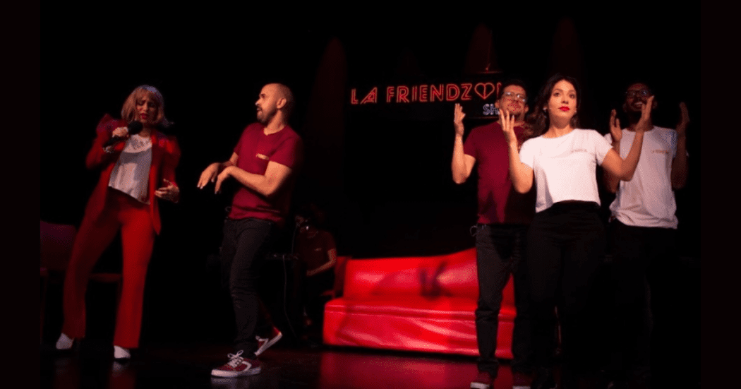 Imagen de los actores de este talk show que se presentará en el teatro Gaitán este 15 de mayo.