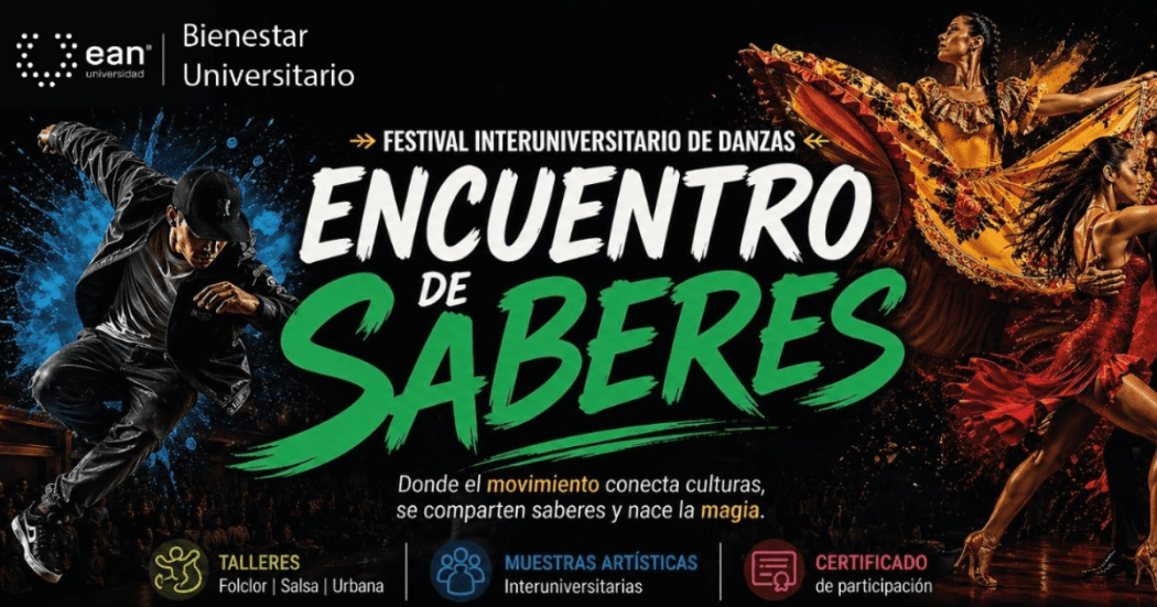 Imagen del cartel promocional de este Festival Interuniversitario que se realizará en el CEFE Chapinero.