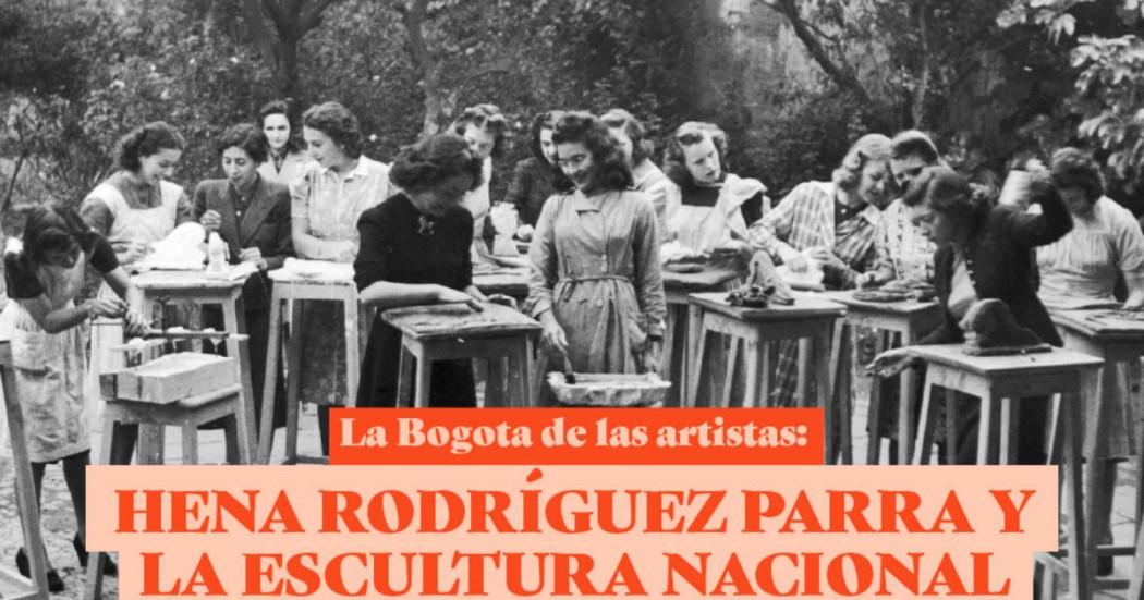 Imagen de mujeres artistas en blanco y negro