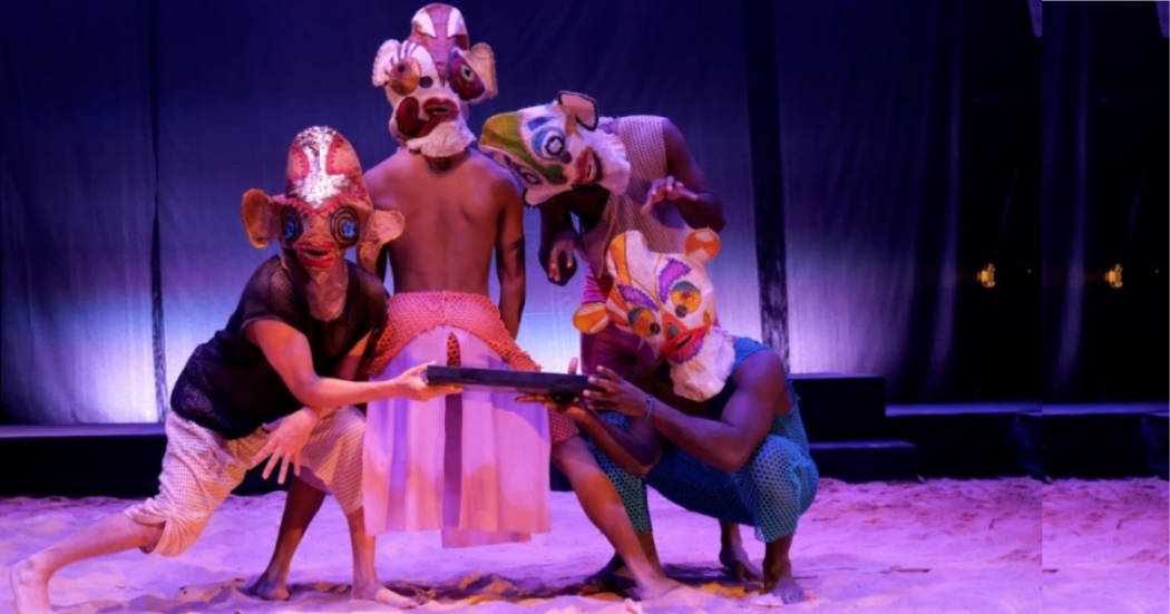 Imagen de la puesta en escena que se presentará en la Bahía del Teatro Gaitán.