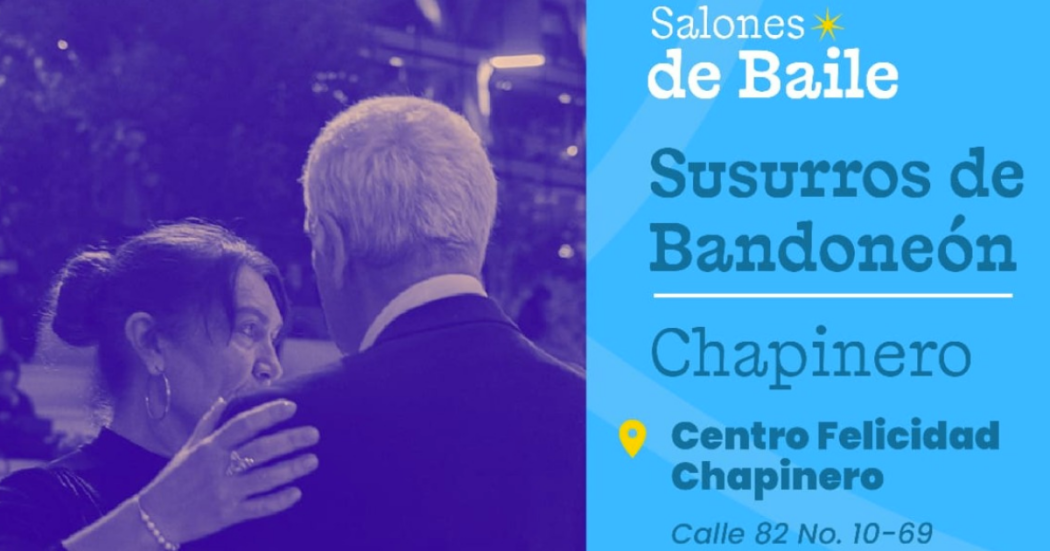 Imagen del cartel promocional de la clase de baile con bandoneón en CEFE Chapinero.