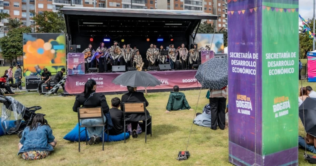Foto de emprendedores Hecho en Bogotá.