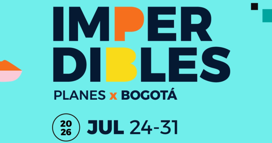 Imagen en letras Imperdibles Bogotá