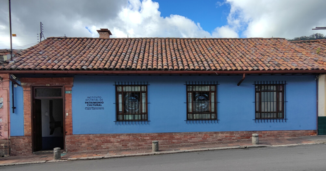 Imagen exterior de la Casa Genoveva, sede del IDPC