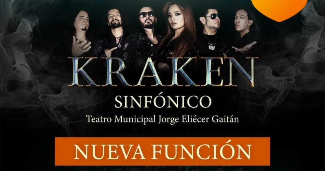 Imagen promo cional del concierto dende se aprecian los integrantes de la banda.