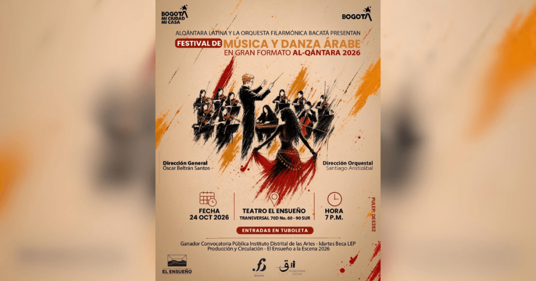 Pieza de prooción del evento.