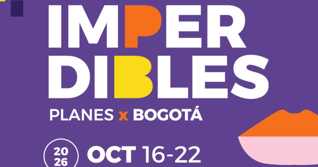 Imagen en letras Imperdibles Bogotá