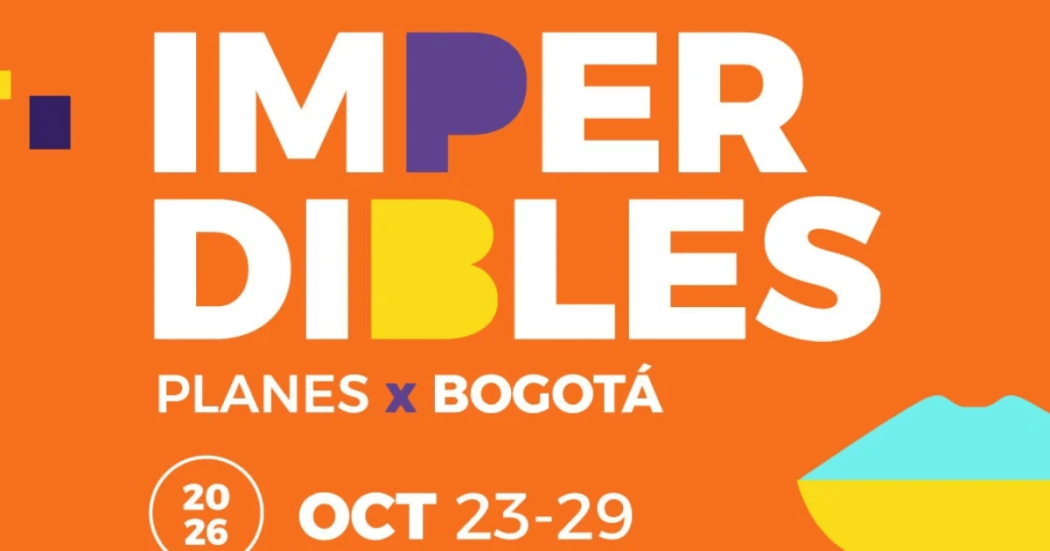 Imagen en letras Imperdibles Bogotá