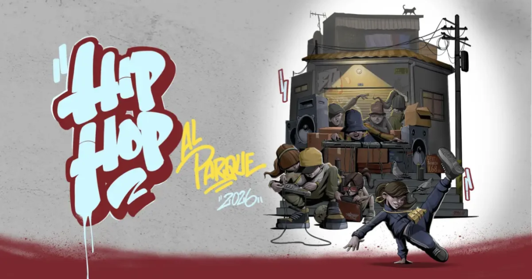 Imagen afiche oficial Hip Hop al Parque 2026