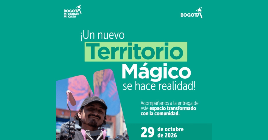 Imagen gráfica con el texto ¡Un nuevo territorio mágico se hace realidad!